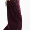 Tie-dye broek met ritsen