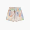 Tie-dye denim korte broeken