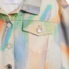 Tie-dye spijkerjas