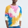 Tie-dye trui