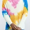 Tie-dye trui