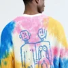 Tie-dye trui