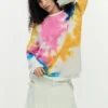 Tie-dye trui