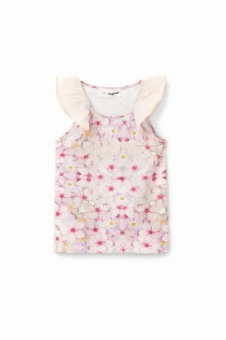 Tops met amandelbloesemprint