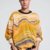 Trui met abstracte print