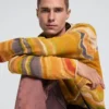 Trui met abstracte print