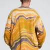 Trui met abstracte print