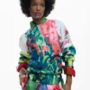 Trui met artistieke print