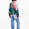 Trui met artistieke print