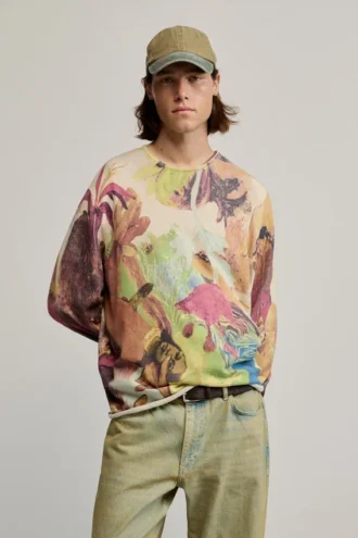 Trui met Gaugin-print