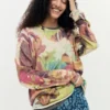 Trui met Gaugin-print