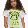 Tweekleurig Mickey en Minnie Mouse™ T-shirt