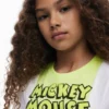 Tweekleurig Mickey en Minnie Mouse™ T-shirt