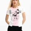 Tweekleurig Mickey Mouse™ T-shirt