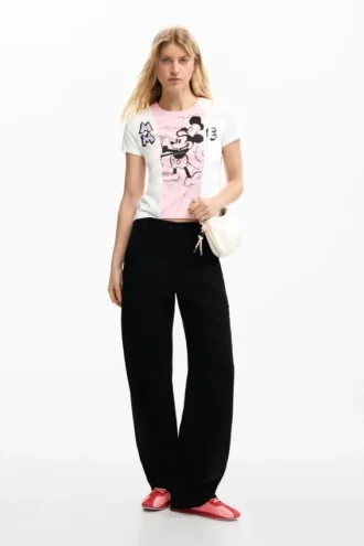 Tweekleurig Mickey Mouse™ T-shirt