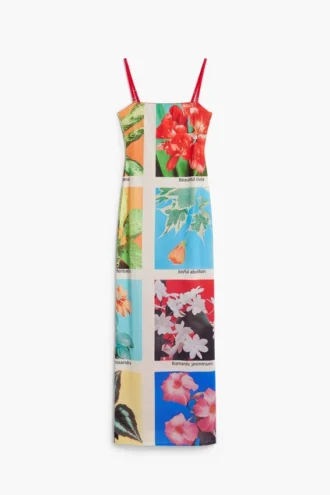 Tyler Mcgillivary Maxi-jurk met ansichtkaartprint