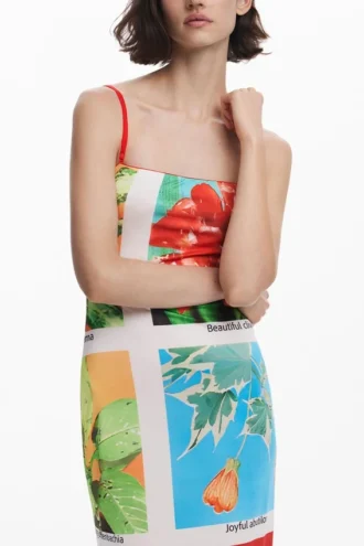 Tyler Mcgillivary Maxi-jurk met ansichtkaartprint