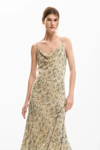 Wild midi-jurk