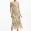 Wild midi-jurk