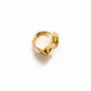 Zalio vergulde ring met de letter M