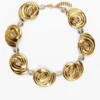 Zalio vergulde spiraalketting
