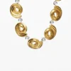 Zalio vergulde spiraalketting
