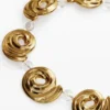Zalio vergulde spiraalketting