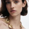 Zalio vergulde spiraalketting