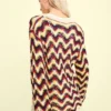 Zigzag gehaakte trui